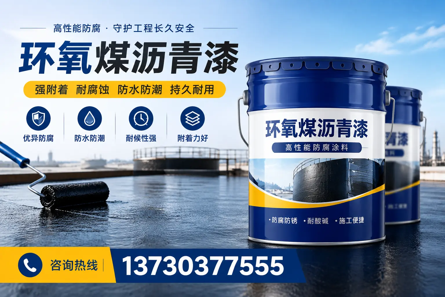 如何判断环氧煤沥青漆的质量?保亭消费者指南